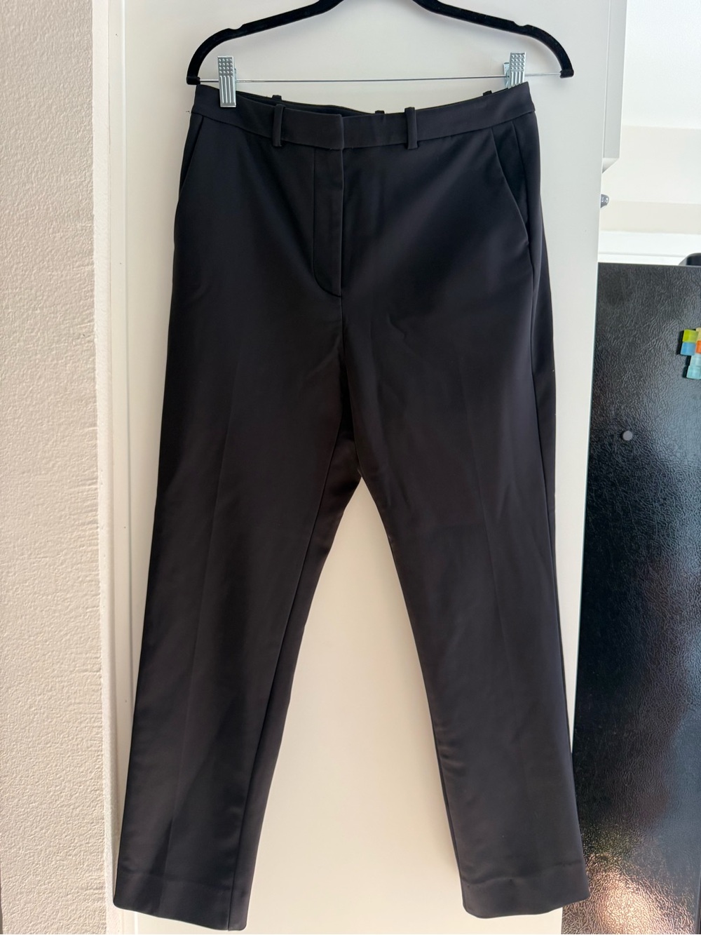 Donna Karan New York Women’s Black Trousers Straight Leg Size 4